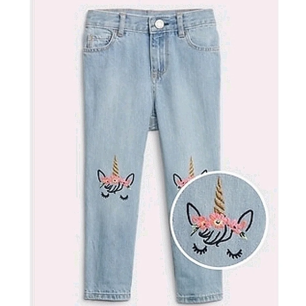 GAP Kids 1969 Unicorn Denim Jean NWT